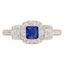 Afbeelding in Gallery-weergave laden, Echte Diamant Ring 5 Karaat - 14K Roségoud
