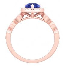 Afbeelding in Gallery-weergave laden, Echte Diamant Ring 5 Karaat - 14K Roségoud

