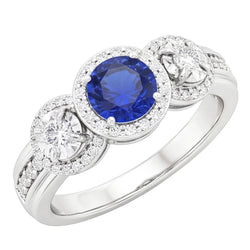 Echte Diamant Ring 5 Karaat
