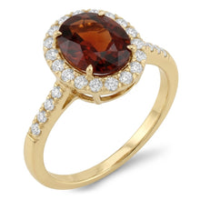 Afbeelding in Gallery-weergave laden, Echte Garnet Ring 11.25 Karaat
