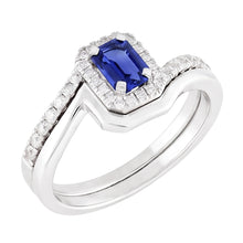 Afbeelding in Gallery-weergave laden, Echte Saffier Eternity Ring 3 Karaat
