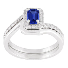 Afbeelding in Gallery-weergave laden, Echte Saffier Eternity Ring 3 Karaat
