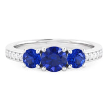 Afbeelding in Gallery-weergave laden, Echte Saffier Ring 0.70 Karaat
