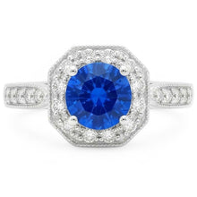Afbeelding in Gallery-weergave laden, Echte Saffier Ring 1.5 Karaat
