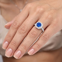 Afbeelding in Gallery-weergave laden, Echte Saffier Ring 1.5 Karaat
