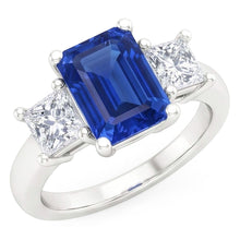 Afbeelding in Gallery-weergave laden, Echte Saffier Ring 1.75 Karaat
