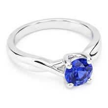 Afbeelding in Gallery-weergave laden, Echte Saffier Ring 1 Karaat
