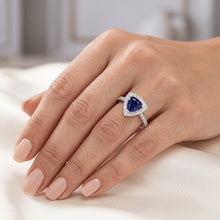 Afbeelding in Gallery-weergave laden, Echte Saffier Ring 1 Karaat
