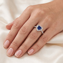Afbeelding in Gallery-weergave laden, Echte Saffier Ring 1 Karaat
