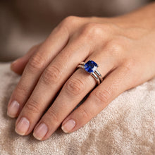 Afbeelding in Gallery-weergave laden, Echte Saffier Ring 1 Karaat
