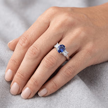 Afbeelding in Gallery-weergave laden, Echte Saffier Ring 2.25 Karaat
