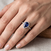 Afbeelding in Gallery-weergave laden, Echte Saffier Ring 2.30 Karaat
