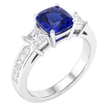 Afbeelding in Gallery-weergave laden, Echte Saffier Ring 2.50 Karaat

