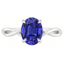 Afbeelding in Gallery-weergave laden, Echte Saffier Ring 2.50 Karaat

