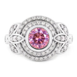 Echte Saffier Ring 2.50 Karaat