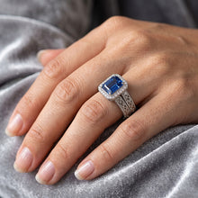 Afbeelding in Gallery-weergave laden, Echte Saffier Ring 2.50 Karaat
