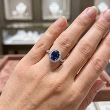 Afbeelding in Gallery-weergave laden, Echte Saffier Ring 2.50 Karaat
