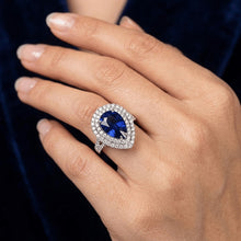 Afbeelding in Gallery-weergave laden, Echte Saffier Ring 2.50 Karaat
