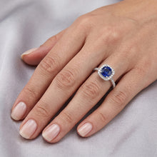 Afbeelding in Gallery-weergave laden, Echte Saffier Ring 2.70 Karaat
