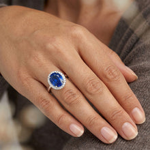Afbeelding in Gallery-weergave laden, Echte Saffier Ring 2.90 Karaat
