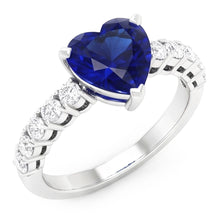 Afbeelding in Gallery-weergave laden, Echte Saffier Ring 2 Karaat
