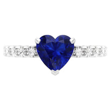 Afbeelding in Gallery-weergave laden, Echte Saffier Ring 2 Karaat
