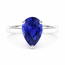 Afbeelding in Gallery-weergave laden, Echte Saffier Ring 2 Karaat
