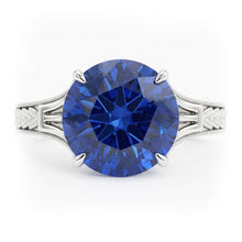 Afbeelding in Gallery-weergave laden, Echte Saffier Ring 2 Karaat
