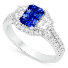 Afbeelding in Gallery-weergave laden, Echte Saffier Ring 2 Karaat
