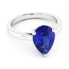 Afbeelding in Gallery-weergave laden, Echte Saffier Ring 2 Karaat
