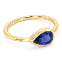 Afbeelding in Gallery-weergave laden, Echte Saffier Ring 2 Karaat

