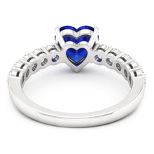 Afbeelding in Gallery-weergave laden, Echte Saffier Ring 2 Karaat

