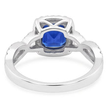 Afbeelding in Gallery-weergave laden, Echte Saffier Ring 2 Karaat
