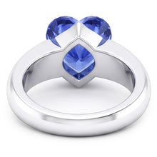 Afbeelding in Gallery-weergave laden, Echte Saffier Ring 2 Karaat
