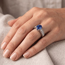 Afbeelding in Gallery-weergave laden, Echte Saffier Ring 2 Karaat
