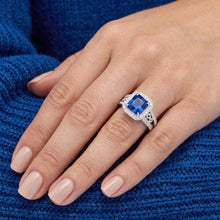 Afbeelding in Gallery-weergave laden, Echte Saffier Ring 2 Karaat
