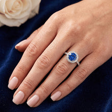 Afbeelding in Gallery-weergave laden, Echte Saffier Ring 2 Karaat
