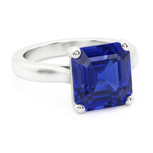 Afbeelding in Gallery-weergave laden, Echte Saffier Ring 2 Karaat - Witgoud
