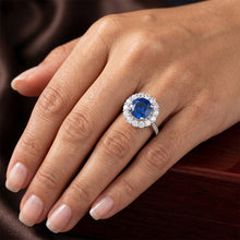Afbeelding in Gallery-weergave laden, Echte Saffier Ring 3.50 Karaat
