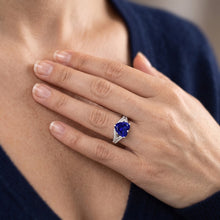 Afbeelding in Gallery-weergave laden, Echte Saffier Ring 3.50 Karaat
