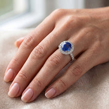 Afbeelding in Gallery-weergave laden, Echte Saffier Ring 3.50 Karaat
