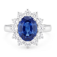 Afbeelding in Gallery-weergave laden, Echte Saffier Ring 3.70 Karaat
