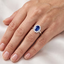 Afbeelding in Gallery-weergave laden, Echte Saffier Ring 3.70 Karaat
