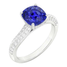 Afbeelding in Gallery-weergave laden, Echte Saffier Ring 3 Karaat
