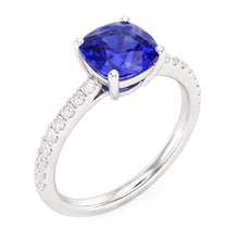 Afbeelding in Gallery-weergave laden, Echte Saffier Ring 3 Karaat
