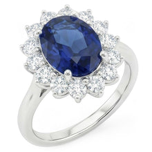 Afbeelding in Gallery-weergave laden, Echte Saffier Ring 3 Karaat
