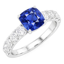 Afbeelding in Gallery-weergave laden, Echte Saffier Ring 3 Karaat
