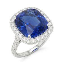 Afbeelding in Gallery-weergave laden, Echte Saffier Ring 3 Karaat
