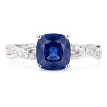 Afbeelding in Gallery-weergave laden, Echte Saffier Ring 3 Karaat
