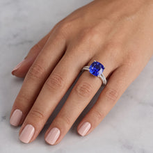 Afbeelding in Gallery-weergave laden, Echte Saffier Ring 3 Karaat
